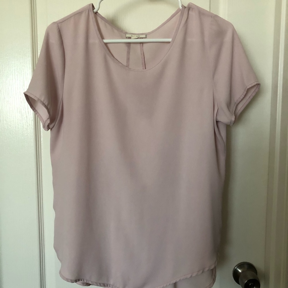 Pleione blush blouse